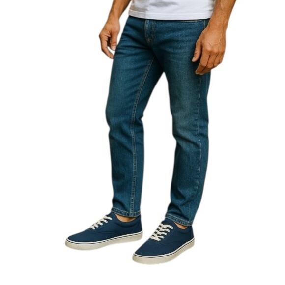 IZOD Men’s Shoes Blue and White Sneakers Memory Foam Navy Size 12 NIB - Picture 15 of 15